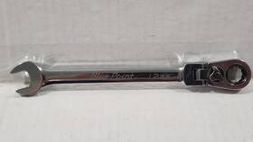 B0ermf12 Blue Point 12mm Reversible Flex-head Ratcheting Combination Wrench