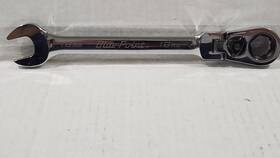 B0ermf18 Blue Point 18mm Reversible Flex-head Ratcheting Combination Wrench