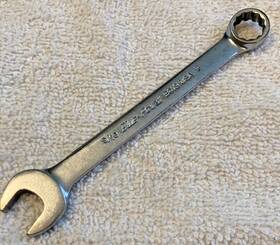 Bo18 Blue Point Bluepoint By Snap On Tools 9/16ftft 12pt Sae Combination Wrench Made In Usa