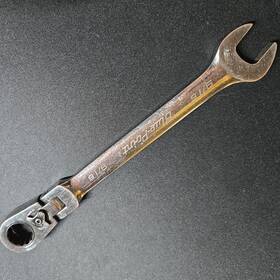Boerf18a Blue-point Snap-on 9/16 Reversible Flex Head Combination Ratchet Wrench
