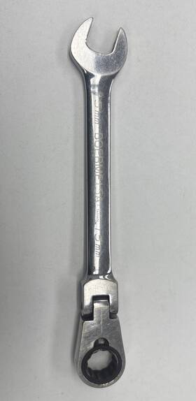 Boermf15a Blue Point 15 Mm Offset Flex-head Ratcheting Box/open-end Wrench