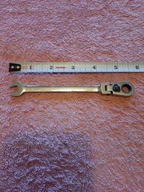 Boermf8a Blue Point By Snap On Tools 8 Mm Reversible Flex Head Combination Ratchet Wrenc