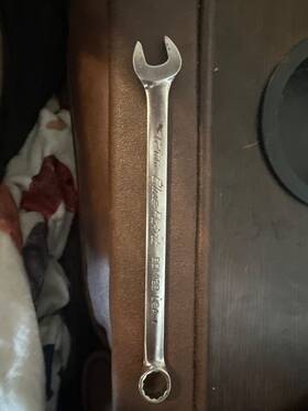 Bom12 Blue Point Bluepoint Tools # 12mm 12 Metric Short Combination Wrench
