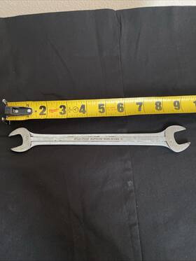 La2022 Blue Point 5/8-11/16 Thin Open End Tappet Wrench Usa