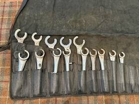 Rx-241 Blue Point Vintage Rx Flare Nut Wrench Set 14 Pc