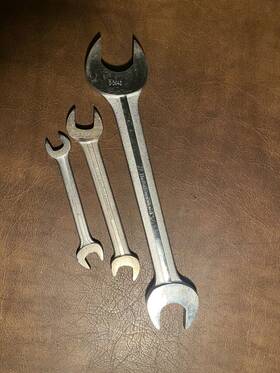 S-3642 Blue Point Supreme 12 Pt 1-5/16 X 1-1/8 Open Ended Wrench #s-3642 And More