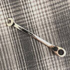 Boesr9 Blue-point/snap-on Blue-point 9/32 Inch 12-pt. Sae 15 Offset Ratcheting Combination Wrench Snap-on