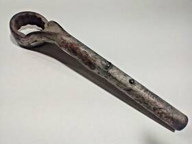 X-460 Blue Point Snap On X460 1-1/16 Inch Solid Handle Offset 12 Box End Wrench