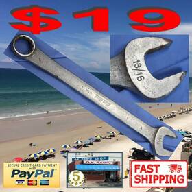 B026b Blue-point Tools Vintage 13/16 Inch Sae Combination Wrench 12 Made In Usa