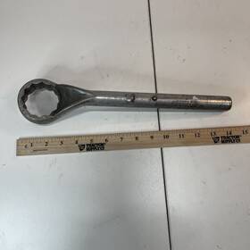 X-640 Blue Point Vintage X640 2 Inch Offset Box End Tubular Handle Wrench