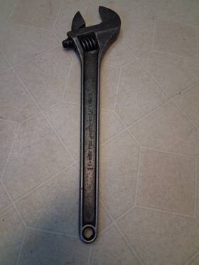 Bluepoint Gaj18 #gaj18 Adjustable Wrench