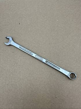 1114h Bonney Sae 7/16 Inch Combination Wrench 6 Point Usa Vintage Chrome