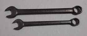 1167-1170 Bonney 2pcs 1167 7/8 Inch And 1170 1 Combination Wrench Bonaloy Usa Made Tool Vintage