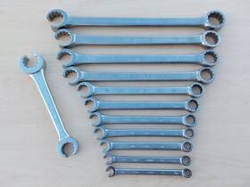 23312 Bonney Sae 12 Point Piece Flare Nut Line Combination Wrench Set Free Shipping