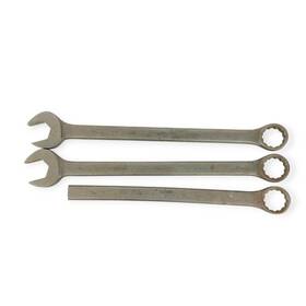 23746 Bonney 1 7/16 In Single Box End And Combination Wrench Set 3 Pcs Made