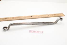 2804l Bonney 7/16 Inch X 3/8 12 Point Sae Chrome Box End Wrench Usa