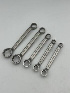 2807b Bonney Offset Box Wrench Set Excellent Vintage Condition