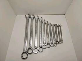 5120-895-9566 Bonney 11 Pcs Line Flare Nut Combination Wrench Set Made In Usa 3/8 - 1 1/8 Sae