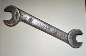 554as Bonney Vintage Open End Wrench - 1 Inch And 7/8 Sae Free Shipping