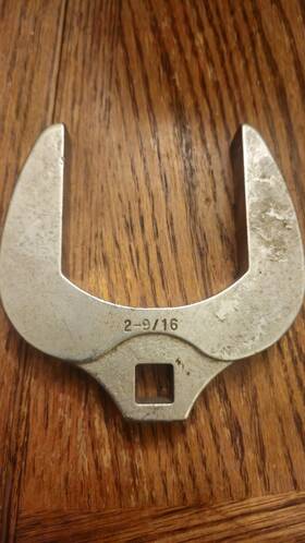 Bonney Ac82 Crowsfoot 2 9/16 Inch 1/2 Drive