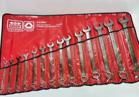 B-80710 Bonney Tools Usa 14pc Sae 3/8-1-1/4 Inch Full Polish Combination Wrench Set