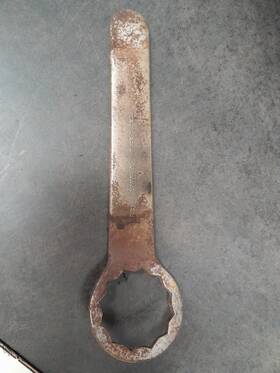 Ct4583 Bonney Vintage 2ft Box Ring End Wrench