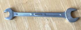 E3236 Bonney Vintage Tools Double Open End Wrench 1 Inch X 1-1/8 Usa Sae