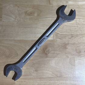 E3440 Bonney Tools 1-1/6 Inch X 1-1/8 Double Open End Wrench Vintage Made In Usa