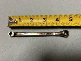 Mdb67 Bonney Tools 6 Mm X 7 Metric Offset 12 Point Open End Wrench Usa Vtg