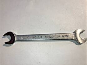Bonney Me1011 Tools 10mm X 11mm Metric Double Open End Wrench Usa Vintage