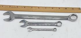 Meb18l Bonney Metric Combination Wrench Set 18mm 13mm 7mm 3pc Lot Usa