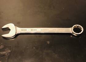 Meb19 Bonney Tools 19mm 12 Pt Polished Open/box End Combination Wrench