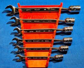 Mef13h Bonney Tools 6 Piece Metric Flex Head Point Socket Wrench Set 17mm 14mm-10mm
