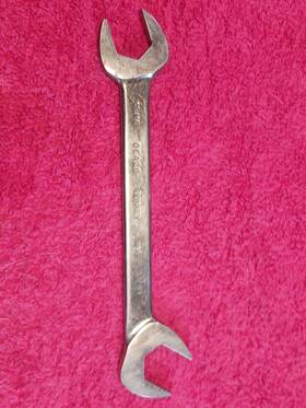 Oea24 Bonney 3/4 Open End Angle Wrench Used Solid