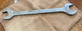 Ze3032 Bonney Vintage Tool B Logo Open End Wrench 15/16 Inch And 1 Forged In Usa