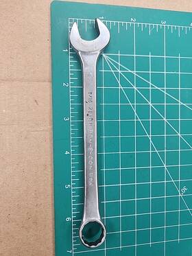 Zeb18 Bonney Bon-e-con 9/16 Inch 12 Point Sae Short Combination Wrench Usa 1953