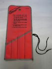 C-46-c C46c Snap On Vintage Tools Four Pocket File Carrying Sleeve