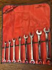C811 Snap On Open Nut Wrench Set With Roll Up Case