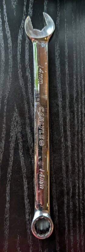 Cwlns114m Carlyle Lbow1214m 14mm Metric Combination Wrench Napa
