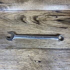 1u7059 Caterpillar Vtg Cat Standard 11/16 Inch 12pt Combination Wrench Made In Usa