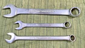 8h8510 Caterpillar 3 Cat U.s.a. 12 Pt. Sae Combination Wrenches 11/16 Inch 2 7/16