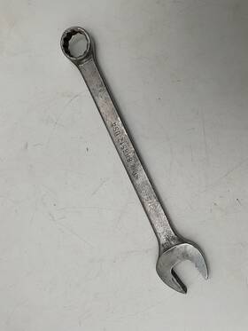 8h8512 Caterpillar Cat Tools 1 1/8 Inch 12 Point Wrench Usa- Chrome
