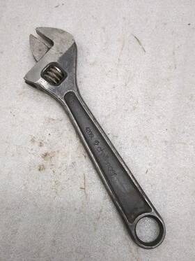 4206l Challenger Vintage Clik-stop 6 Inch Adjustable Wrench Nice