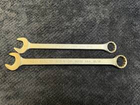 Challenger 6026-6030 2 Vintage Wrenches 6026 13/16 6030 15/16 Usa See Pics