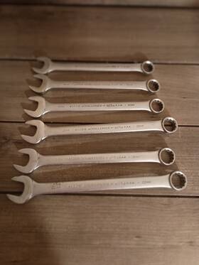 6117m-6122m Challenger By Proto 6 Piece Metric Combination Wrench Set 17mm-22mm Read