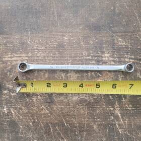 6414 Challenger Vintage Usa Box End Wrench 7/16 And 3/8 No. Tool
