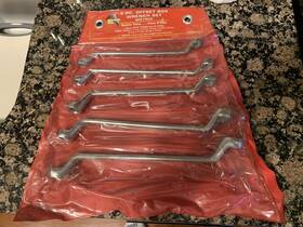 295m Chicago Tools 5 Pc. Metric Offset Wrench Set