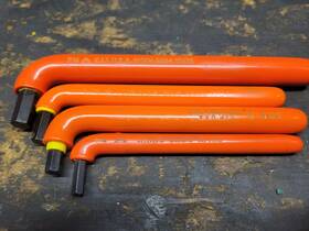 10138 Cip C.i.p. Certified Insulated Products Made In U.s.a. Hex Wrench Lot