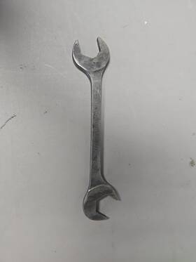 Aw22 Cornwell Vintage Tools Usa 4 Way Angle Wrench 1 Inch Sae Standard Open End