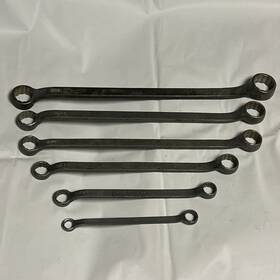 Cornwell Bw20 6 Sae Vintage 12 Point Offset Double Box Wrenches